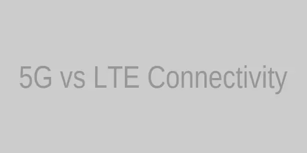 5G와 LTE의 연결성 차이 시각화 자료
