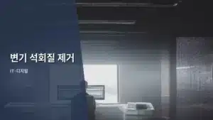 변기 석회질 제거, 전문가처럼 깨끗하게 관리하는 방법