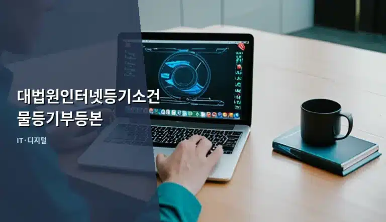 대법원인터넷등기소건물등기부등본 발급 방법과 권리 분석 가이드